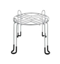 Support en acier inoxydable surélevé 5,6 L – 20 cm – Idéal pour remplir carafes et bouteilles