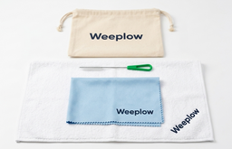 Weeplow Wartungsset — Tücher & Bürste